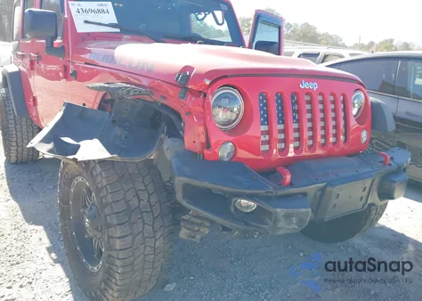 2016 Jeep Wrangler Unlimited Rubicon Hard Rock from USA, damaged, VIN 1C4BJWFG0GL325186